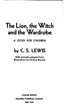 Book cover for Lion Witch Wardrobe