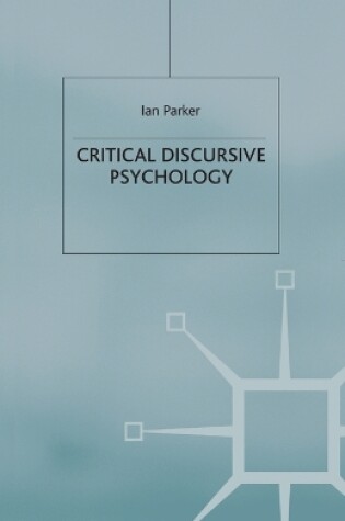 Cover of Critical Discursive Psychology