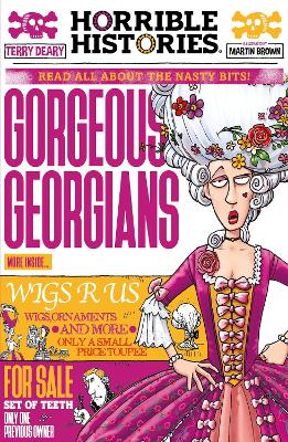 Book cover for Gorgeous Georgians (newspaper edition)