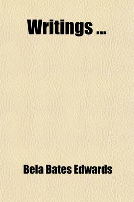 Book cover for Writings (Volume 2)