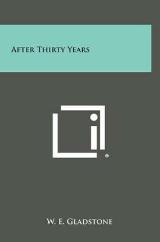 Cover of After Thirty Years