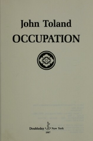 Cover of Occupation