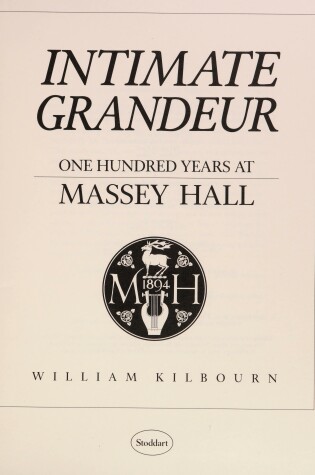 Cover of Intimate Grandeur