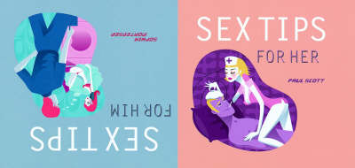 Book cover for Sex Tips for Her, Sex Tips for Him