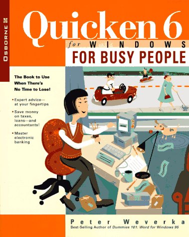 Cover of Quicken for Windows 95 for Busy People