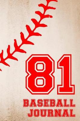 Book cover for Baseball Journal 81