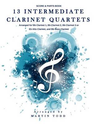 Cover of 13 Intermediate Clarinet Quartets