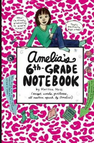 Cover of Amelia's 6th-grade Notebook