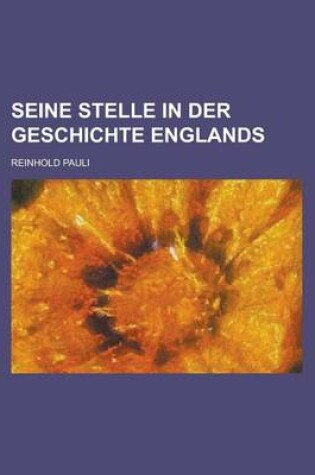 Cover of Seine Stelle in Der Geschichte Englands