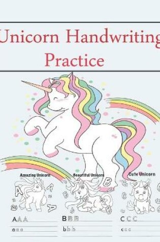 Cover of Unicorn Handwriting Practice