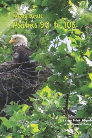 Cover of Study Write Psalms 90 to 106