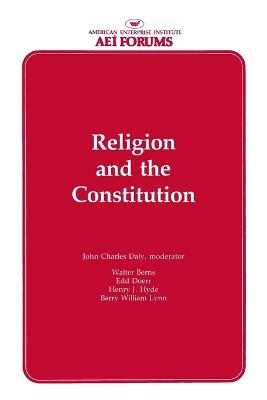 Book cover for Religion and the Constitution