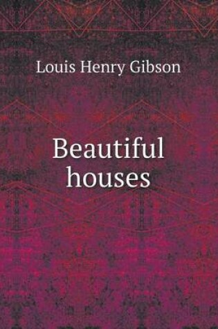 Cover of Beautiful houses