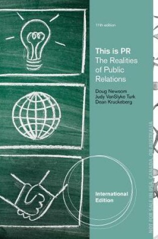 Cover of Cengage Advantage Books: This is PR