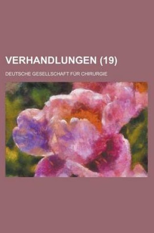 Cover of Verhandlungen (19)