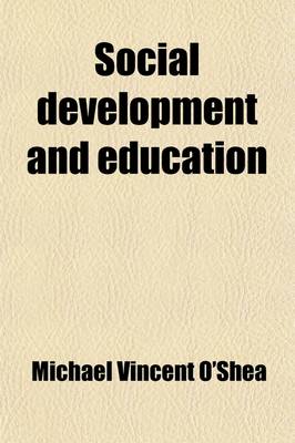 Book cover for Social Development and Education