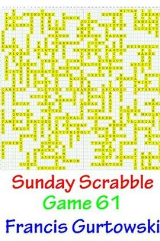 Cover of Sunday Scrabble Game 61