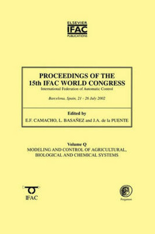 Cover of Modelling and Control of Agricultural, Biological and Chemical Systems