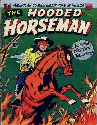 Book cover for Hooded Horseman Number 24 Mystery Comic Book