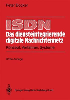 Book cover for ISDN - Das Diensteintegrierende Digitale Nachrichtennetz