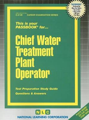 Book cover for Chief Water Treatment Plant Operator