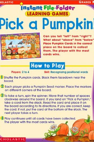 Cover of Pick a Pumpkin!