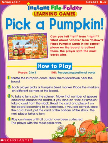 Book cover for Pick a Pumpkin!
