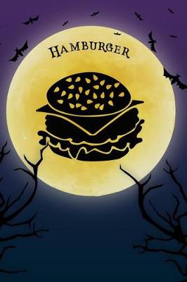 Book cover for Hamburger Notebook Halloween Journal