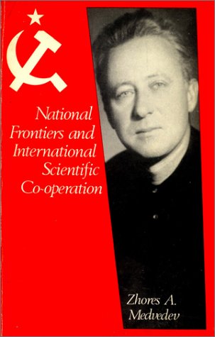 Book cover for National Frontiers and International Scientific Cooperation