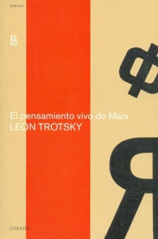 Cover of El Pensamiento Vivo de Marx