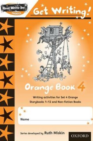 Cover of Read Write Inc Phonics Get Writing! Orange 4 Pack of 10