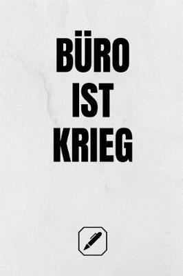 Book cover for Buro Ist Krieg