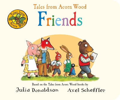 Book cover for Tales from Acorn Wood: Friends