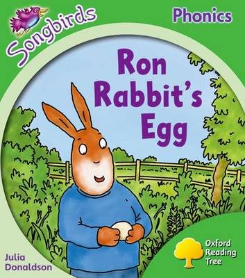 Book cover for Oxford Reading Tree: Level 2: More Songbirds Phonics: Ron Rabbit's Egg