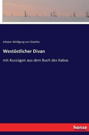 Cover of Westöstlicher Divan