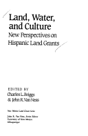 Book cover for Land, Water, and Culture