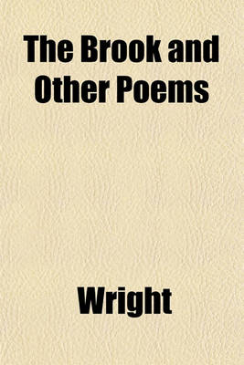 Book cover for The Brook and Other Poems