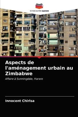 Book cover for Aspects de l'amenagement urbain au Zimbabwe