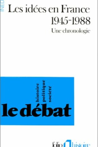 Cover of Les Idees En France 1945-1988