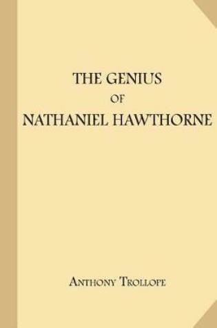 Cover of The Genius of Nathaniel Hawthorne (Large Print)