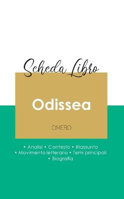 Book cover for Scheda libro Odissea di Omero (analisi letteraria di riferimento e riassunto completo)