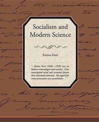 Book cover for Socialism and Modern Science