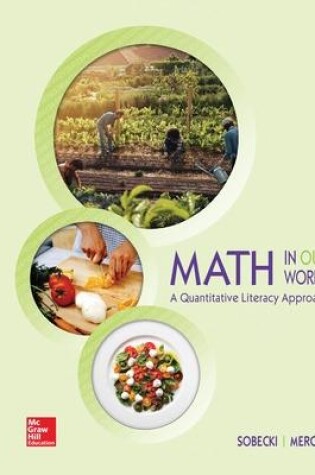 Cover of Loose Leaf for Math in Our World: A Quantitative Literacy Approach