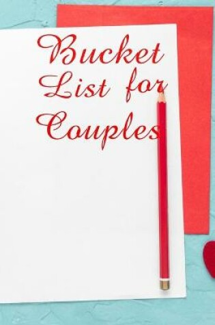 Cover of Bucket List For Couples