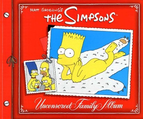 Book cover for The Simpsons Family Album