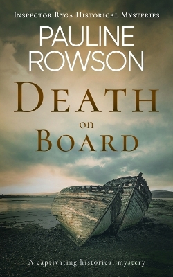 Book cover for DEATH ON BOARD a captivating historical mystery