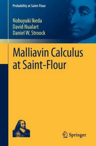 Cover of Malliavin Calculus at Saint-Flour