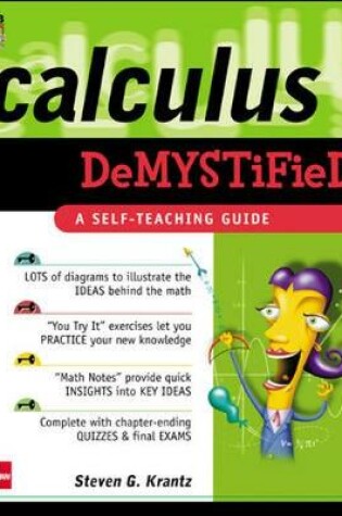 Cover of EBK Calculus Demystified