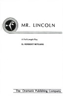 Book cover for Mr. Lincoln