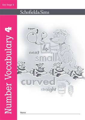 Book cover for Number Vocabulary Book 4